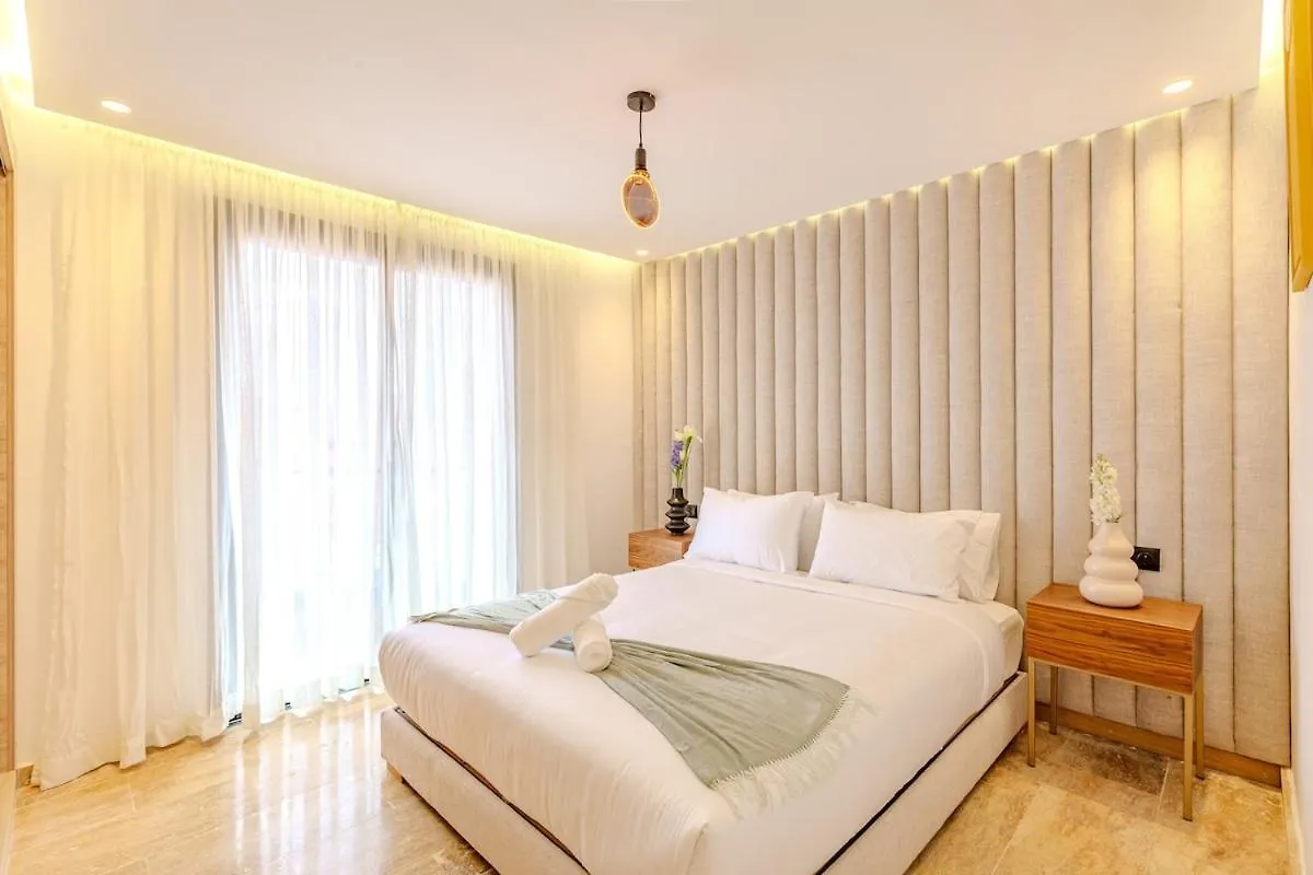 Elegant 2Br Apartment In Gueliz 마라케시
