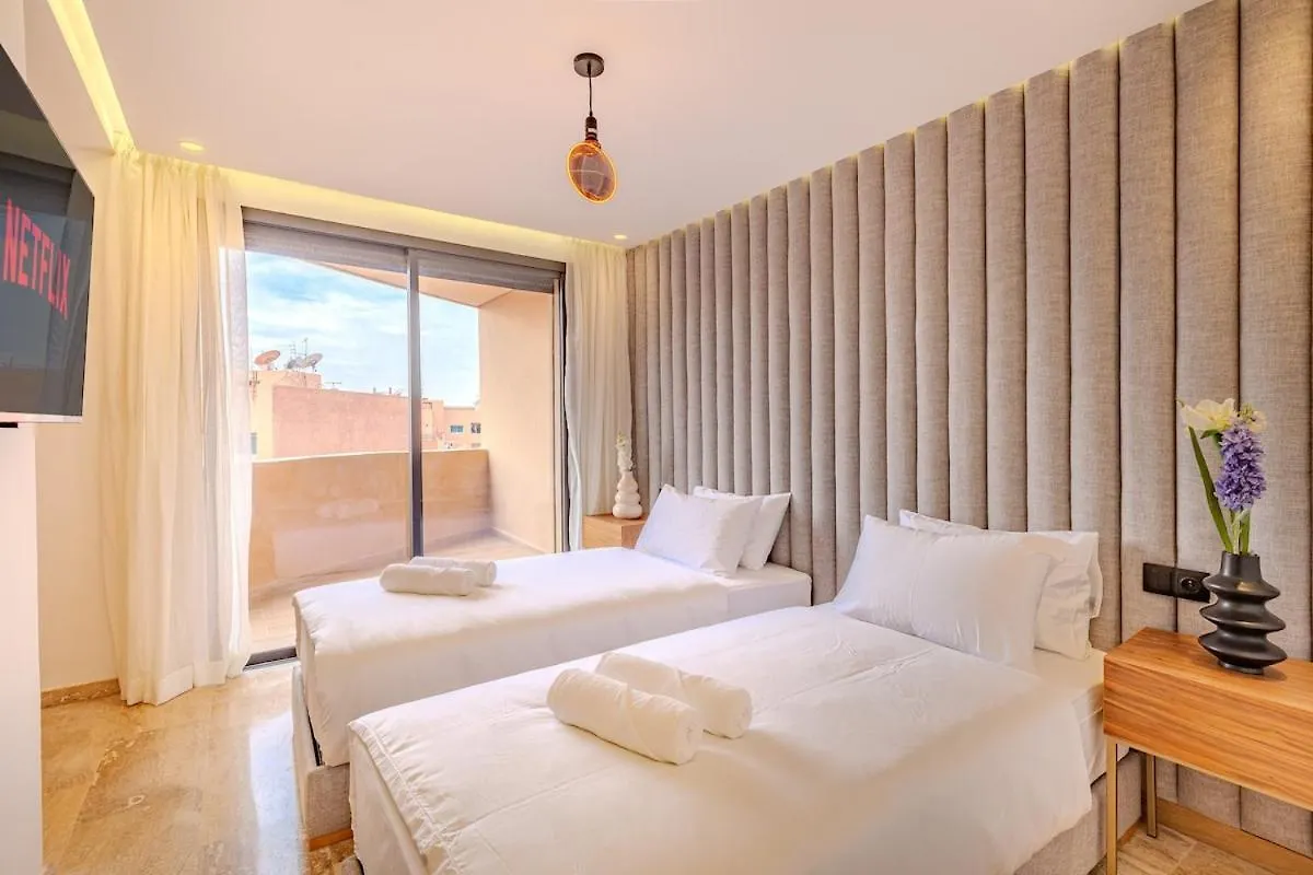 Elegant 2Br Apartment In Gueliz Marrakesh