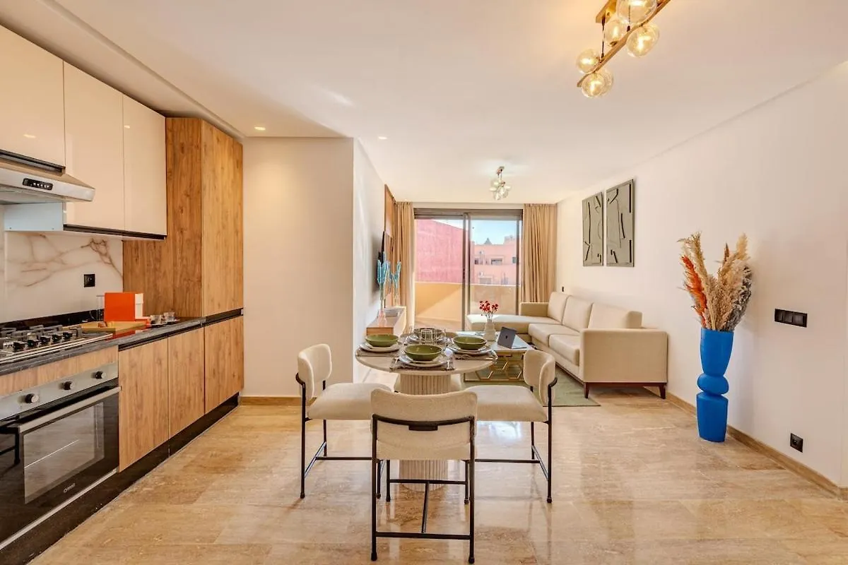 Elegant 2Br Apartment In Gueliz Marrakesh