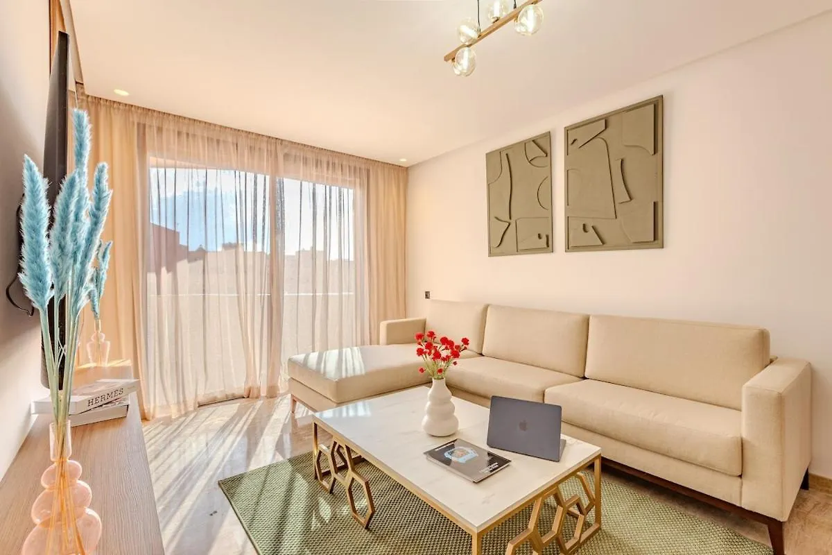 Elegant 2Br Apartment In Gueliz Marrakesh