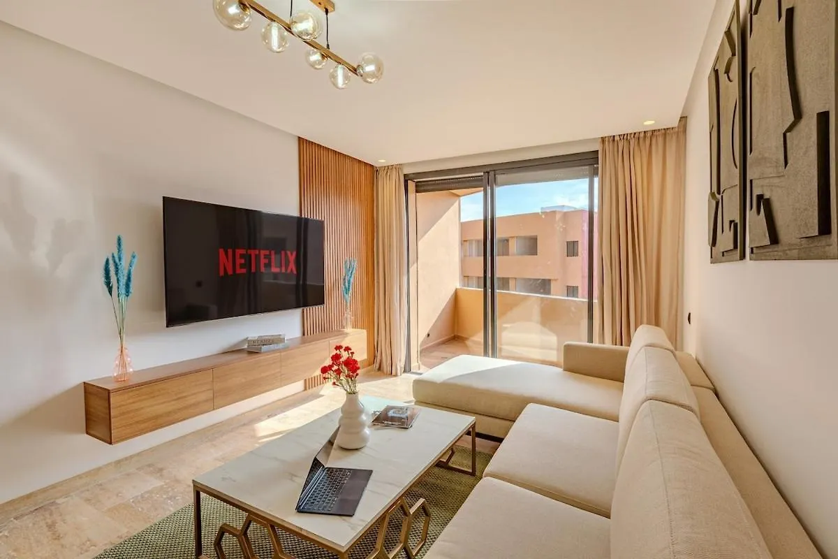 Elegant 2Br Apartment In Gueliz Marrakesh